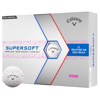 Callaway Supersoft Splatter Golf Balls