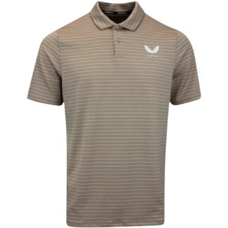 Castore Yarn Dye Stripe Polo Shirt
