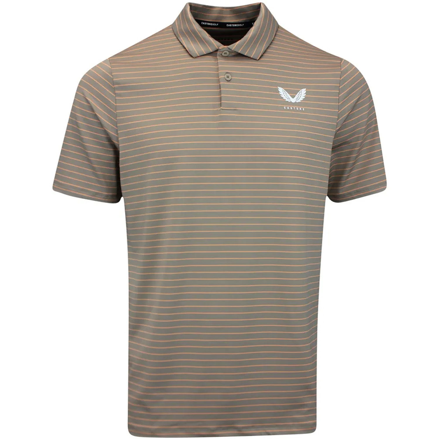 Castore Yarn Dye Stripe Polo Shirt