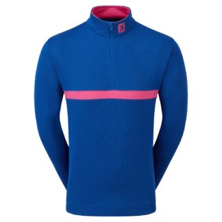 FootJoy Inset Stripe Chill-out Zip Neck Golf Sweater