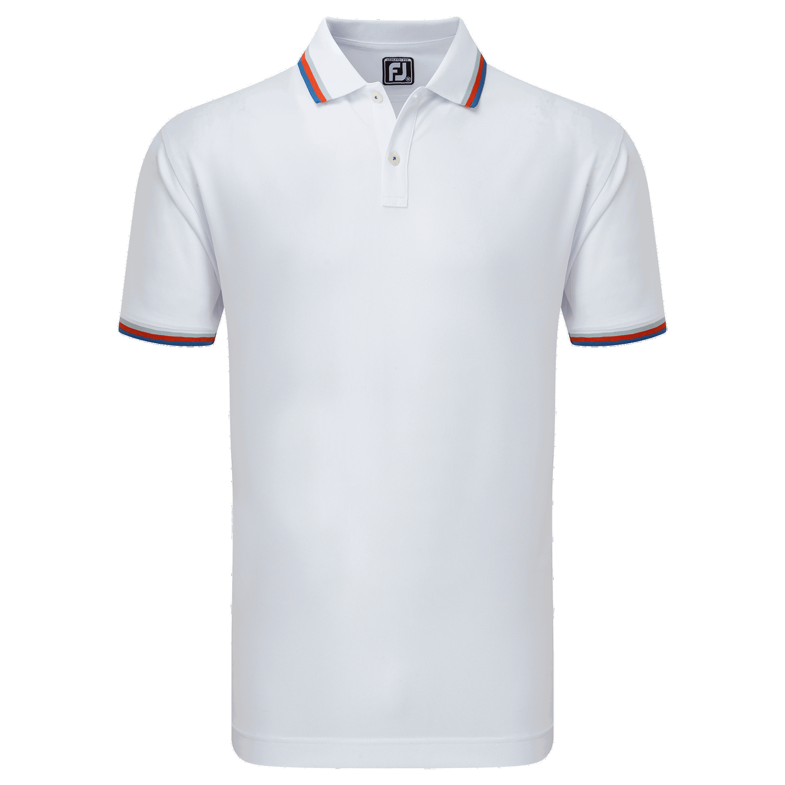 FootJoy Solid Golf Polo Shirt with Trim