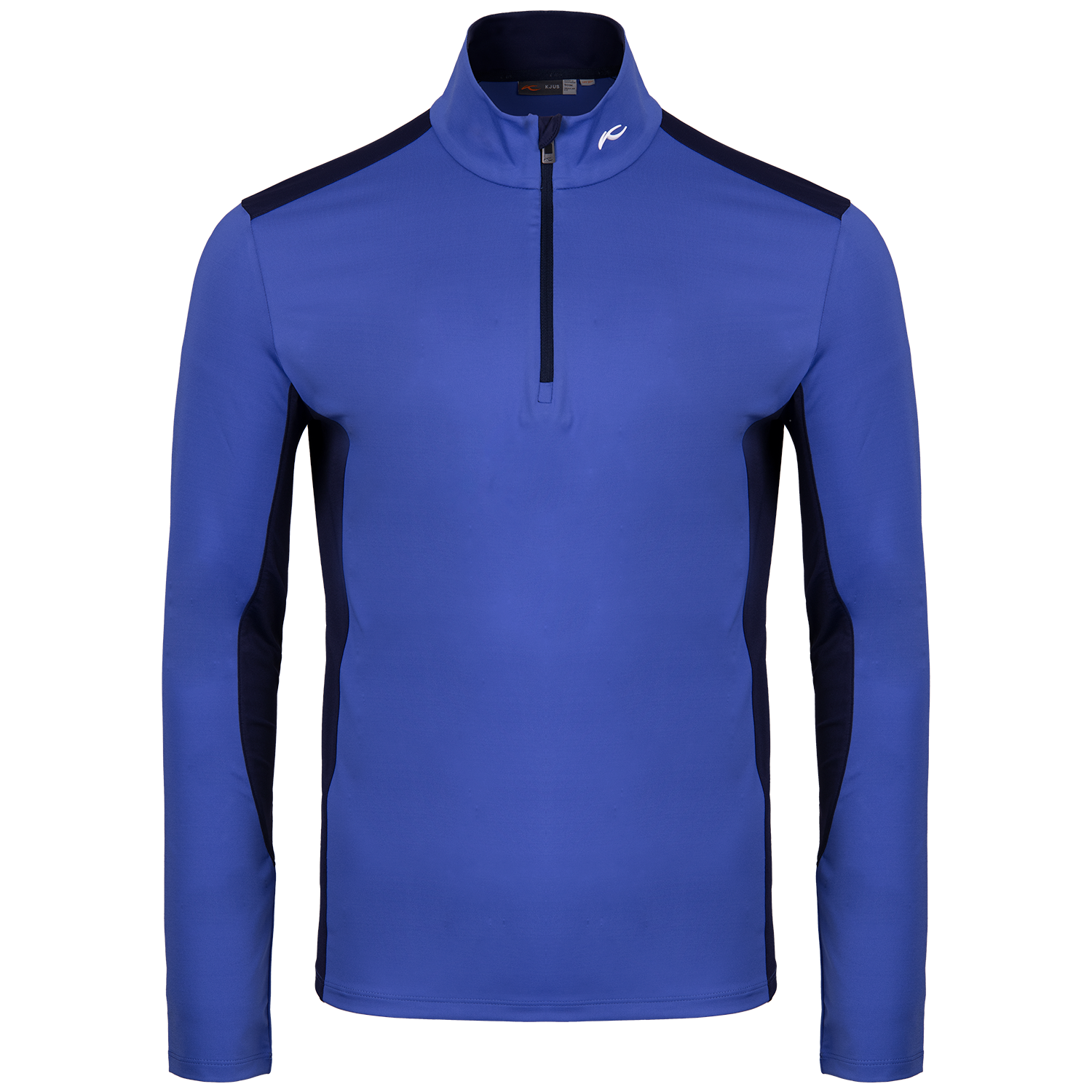 KJUS Cool Recovery Zip Neck Golf Sweater