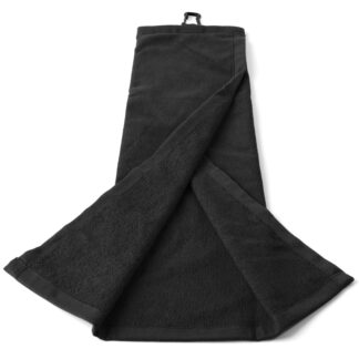 Tri-fold Golf Towel - Inesis Black