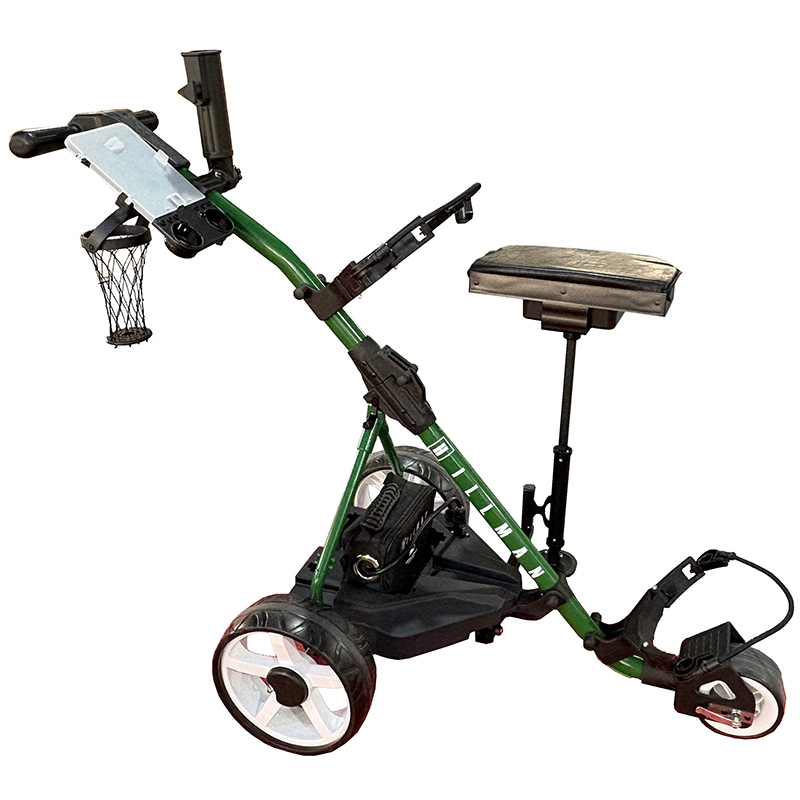 Hillman 36 Hole Lithium Electric Golf Trolley Green