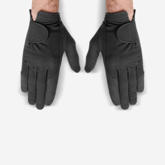 Men's Pair Of Golf Rain Gloves - Rw Black